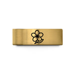 tungsten carbide ring him – gold tungsten plumeria wedding band