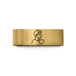 men's black tungsten ring – gold tungsten son heart wedding band