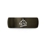 black wedding ring him – gunmetal & black tungsten agogo bells stick wedding band