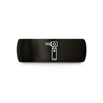 simple wedding bands her – black tungsten otoscope wedding band
