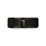 simple wedding bands her – black tungsten otoscope wedding band