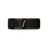 present ideas for mothers – black tungsten integral wedding band