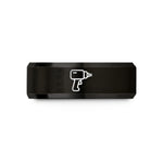 thoughtful presents for mom – black tungsten impact wrench wedding band