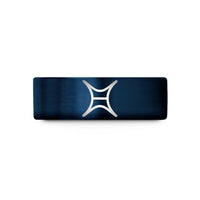 anniversary presents for wife – blue tungsten hyperbola wedding band