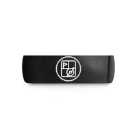 thoughtful presents for mom – black tungsten geocache circle wedding band