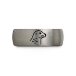 birthday present ideas mom – black & grey tungsten harbor seal wedding band
