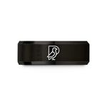 best presents for moms – black tungsten phosphorus wedding band