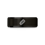 top presents for women – black tungsten rescue stretcher wedding band