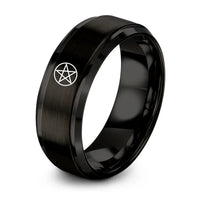 swatch color sample for Upright Pentacle ring style 06