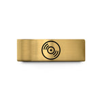 special occasion presents – gold tungsten vinyl record wedding band