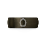 presents that moms want – gunmetal & black tungsten oval rope edge wedding band