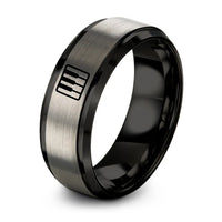 swatch color sample for Piano Keys ring style 08