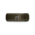 best presents for women – gunmetal & rose gold tungsten lamb cuts diagram wedding band
