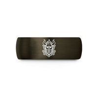 birthday presents for mom – gunmetal & black tungsten belial wedding band