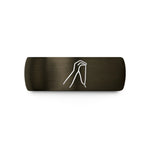 unique presents for nurses – gunmetal & black tungsten gaston move wedding band