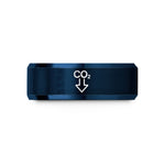 tungsten ring for couples – blue tungsten co2 down arrow wedding band