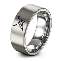 swatch color sample for Origami Crane ring style 15