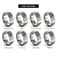 font options for inside engraving on grey pcb traces rings