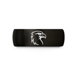 custom dog lover presents – black tungsten osprey wedding band