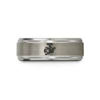 father's day present ideas – grey tungsten handline reel wedding band