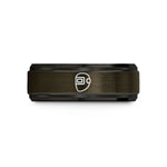 tungsten rings for him – gunmetal & black tungsten welder mask wedding band