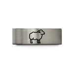 unique presents for mom – gold & gray tungsten sheep wedding band