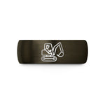 unique presents for parents – gunmetal & black tungsten equipment operator wedding band