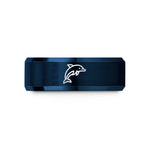 men's wedding band present – blue tungsten dolphin wedding band
