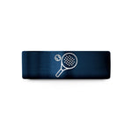custom engraved rings him – blue tungsten padel ball racket wedding band