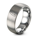 Personalized Gifts for A Couple – gray tungsten sweden ring