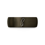 custom rings for couples – gunmetal & black tungsten sweden wedding band
