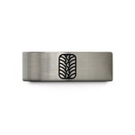 unique rings for boyfriend – silver tungsten tire tread wedding band