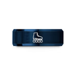 unique presents for her – blue tungsten roller skates wedding band