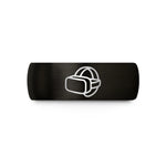 tungsten bands for pairs – black tungsten vr headset wedding band