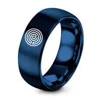 swatch color sample for Labyrinth Path Spiral ring style 01