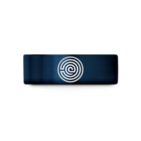 romantic presents for boyfriend – blue tungsten labyrinth path spiral wedding band