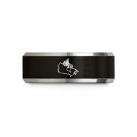 black tungsten rings him – black & silver tungsten canada wedding band
