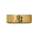 men's tungsten wedding band – gold tungsten grill king wedding band