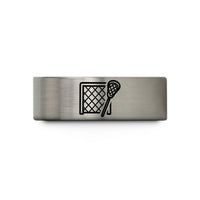 tungsten promise rings men – gray tungsten lacrosse goal stick wedding band