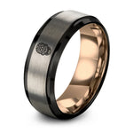 swatch color sample for Mechanical Skull ring style 09