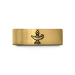 engraved rings for couples – gold tungsten lamp of knowledge wedding band