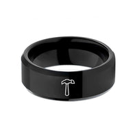 black tungsten ring him – black tungsten warhammer wedding band