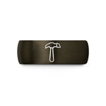 black tungsten ring him – gunmetal & black tungsten warhammer wedding band