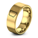 best presents for girlfriend – gold tungsten arizona ring