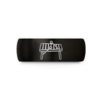 unique presents for women – black tungsten marimba mallets wedding band
