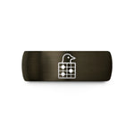 unique rings for women – gunmetal & black tungsten go wedding band