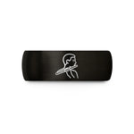 anniversary presents for him – black tungsten flutist wedding band