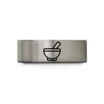 couples matching tungsten rings – blue & gray tungsten mortar pestle wedding band