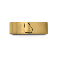 couples tungsten band – gold tungsten georgia wedding band