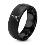 swatch color sample for Eiffel Tower Stamp ring style 01